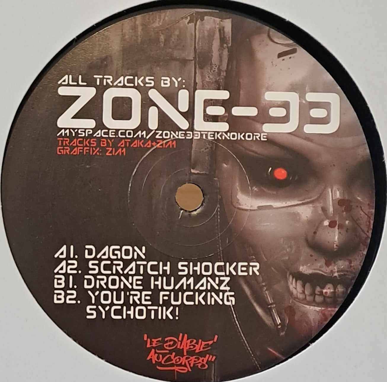 Toxic Zone 03 - vinyle freetekno